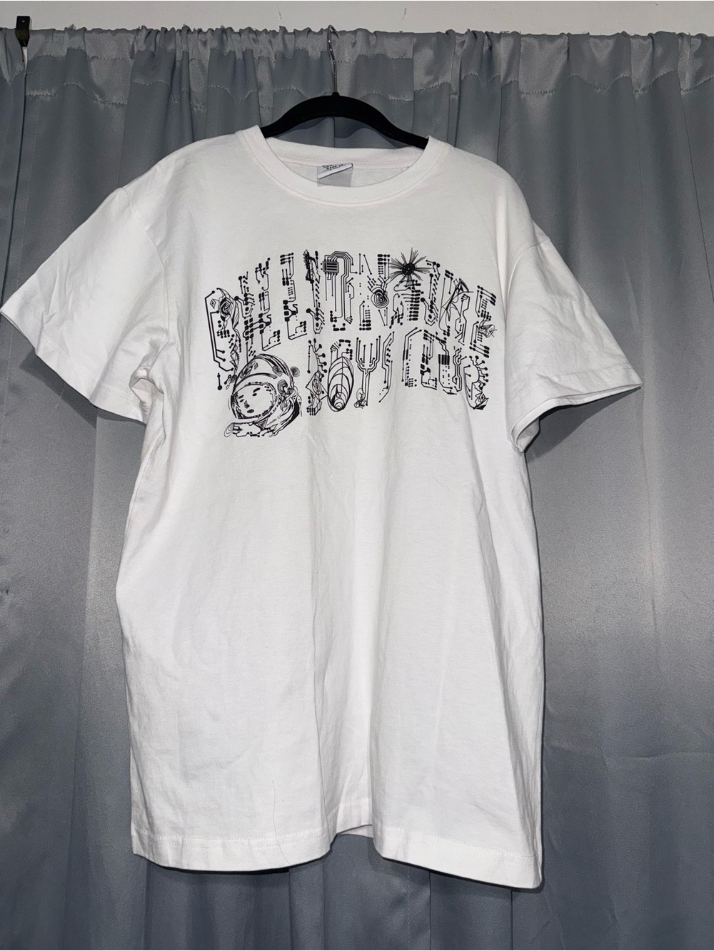 Billionaire Boys Club White Graphic Short Sleeve Tee